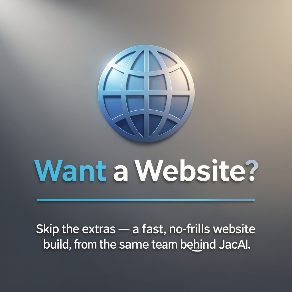Want a Website?